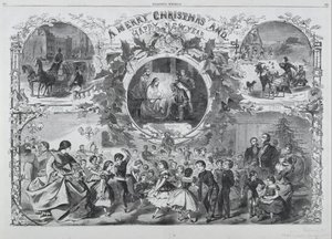 Een Vrolijk Kerstfeest en Gelukkig Nieuwjaar door Winslow Homer